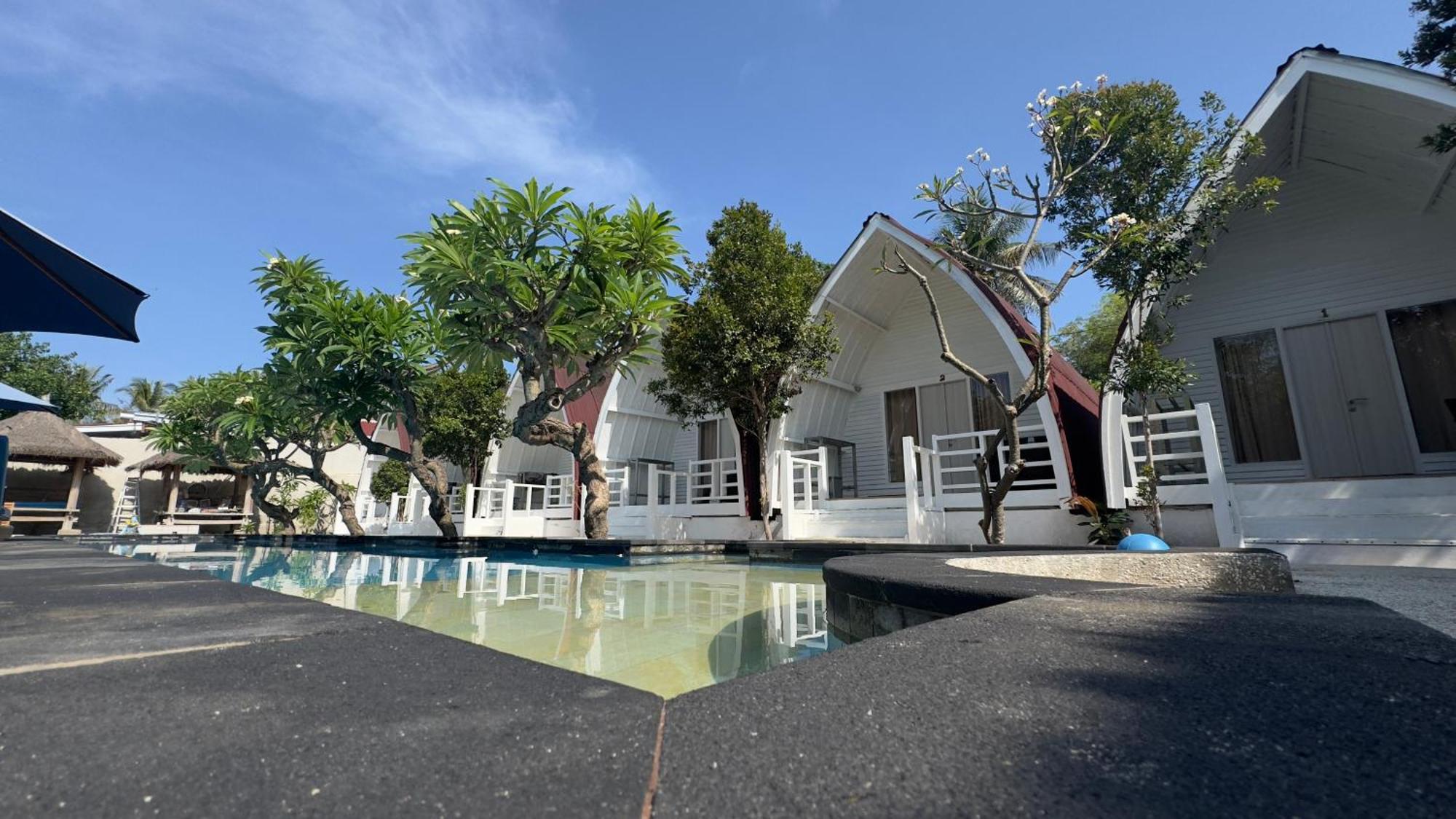 Gili Kulemba Bungalow Gili Trawangan Exteriör bild