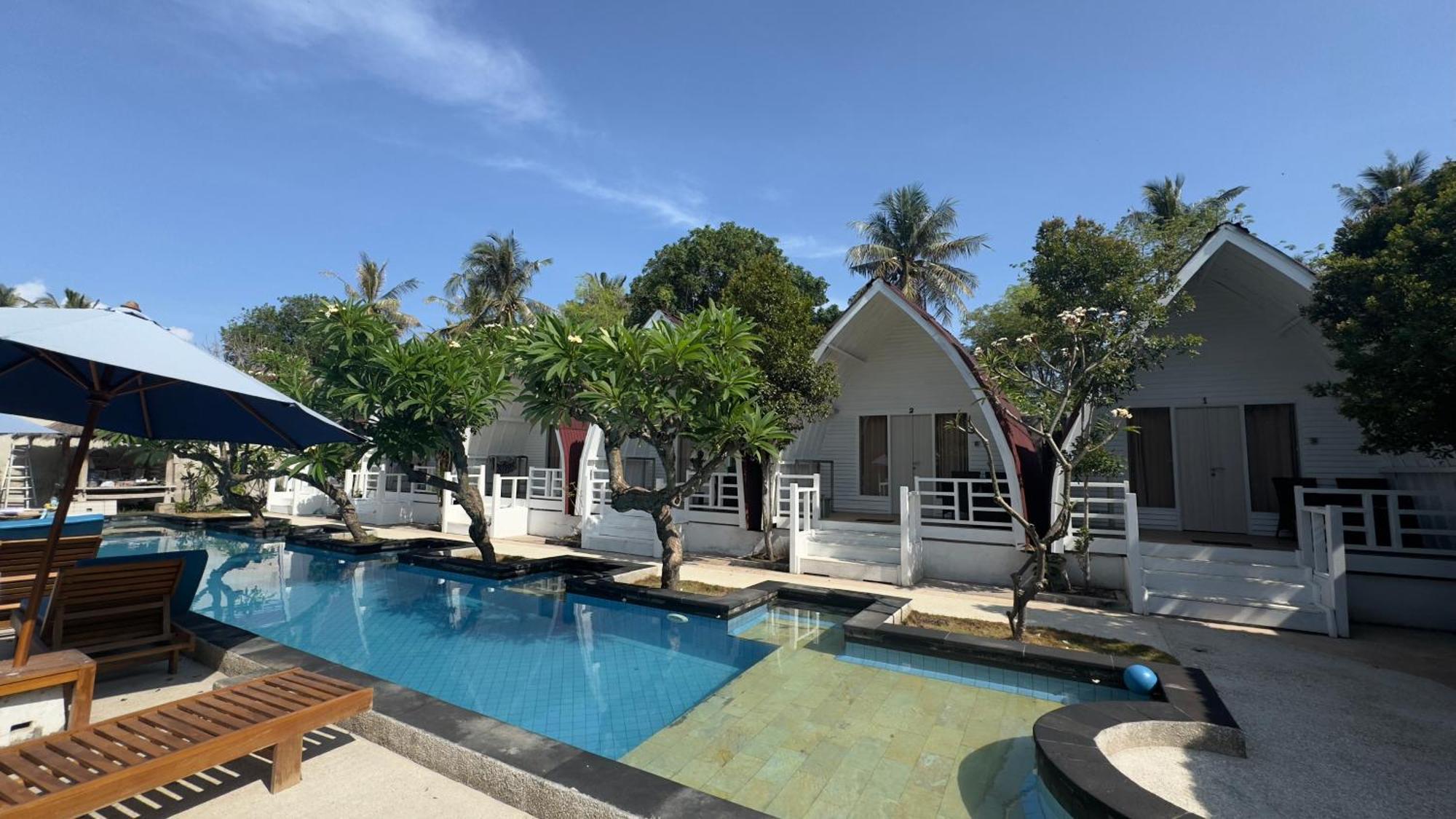 Gili Kulemba Bungalow Gili Trawangan Exteriör bild