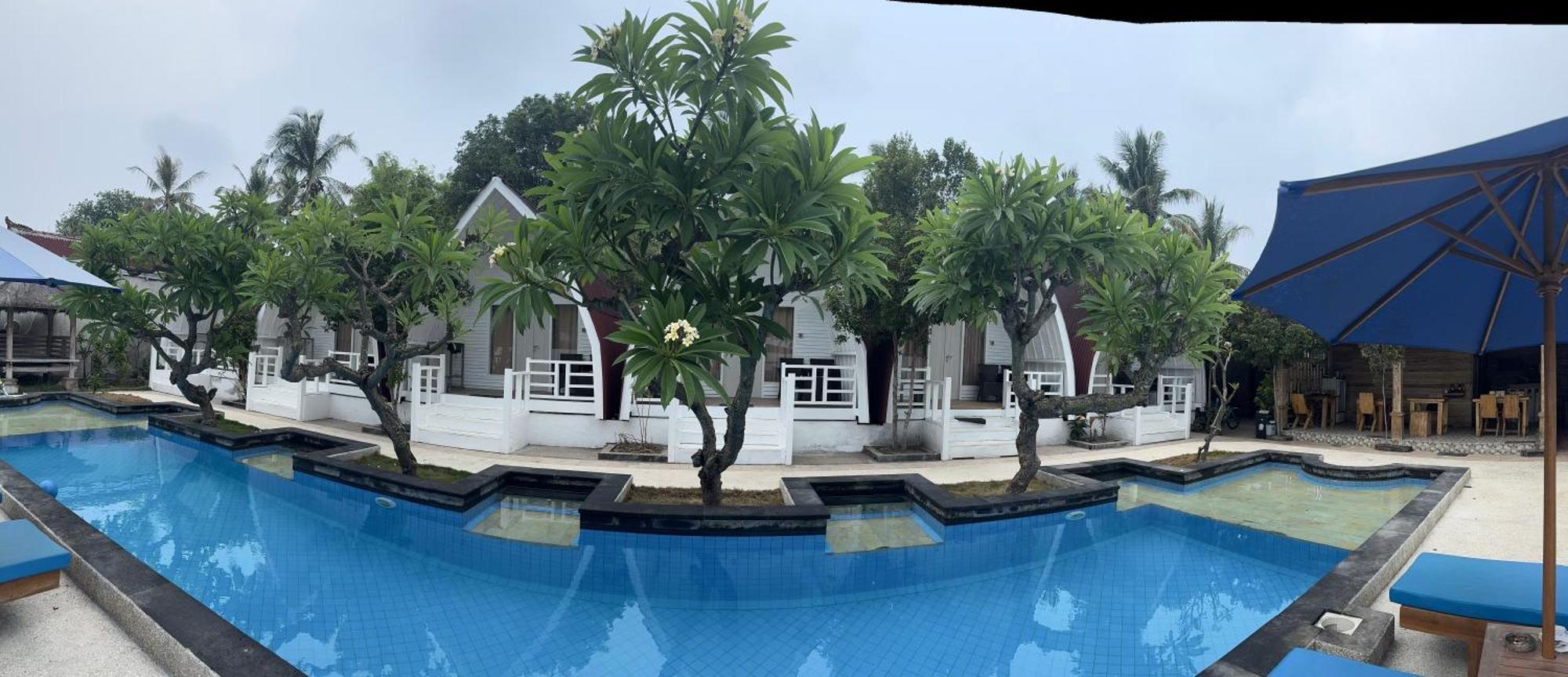Gili Kulemba Bungalow Gili Trawangan Exteriör bild
