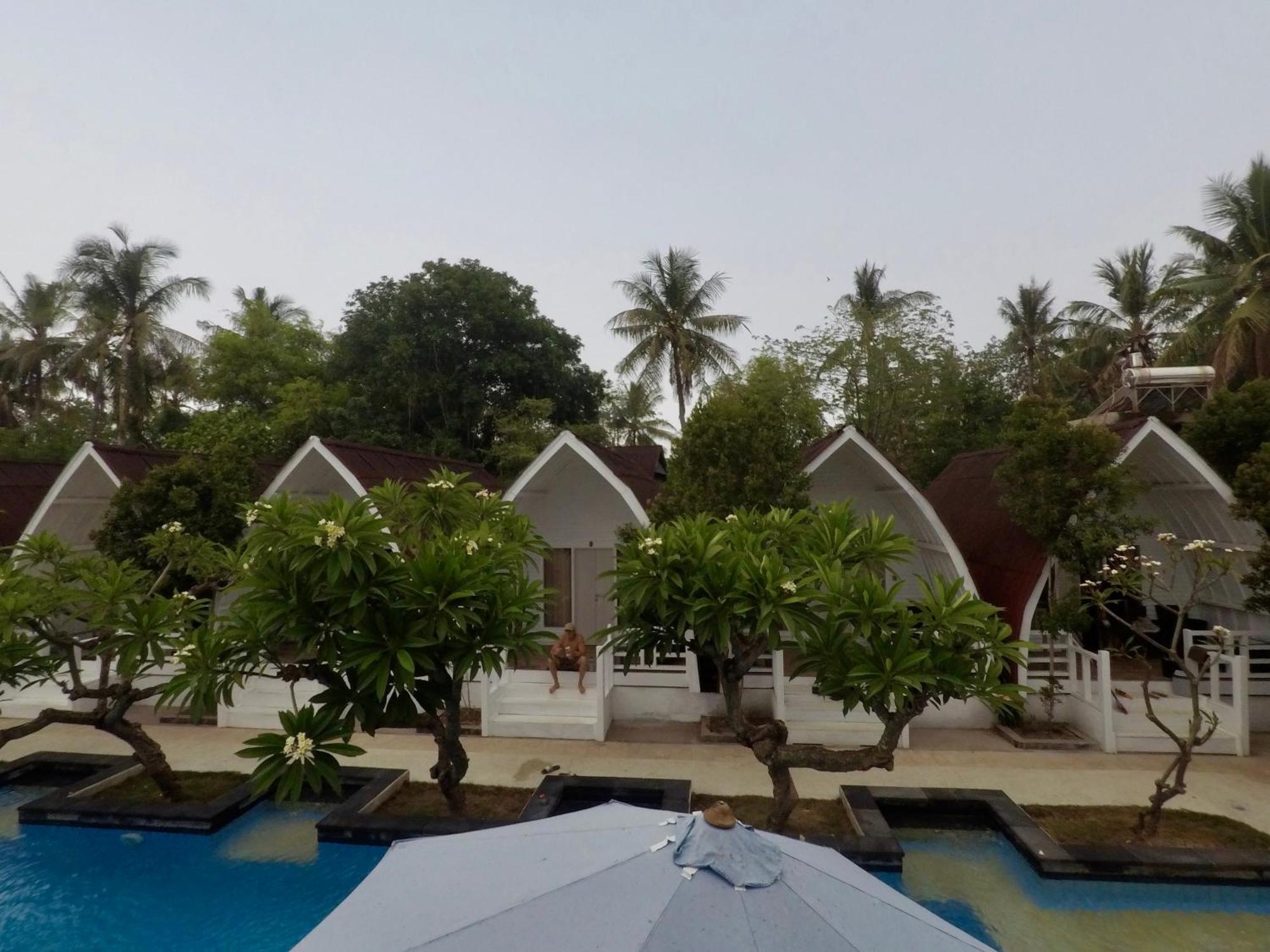 Gili Kulemba Bungalow Gili Trawangan Exteriör bild