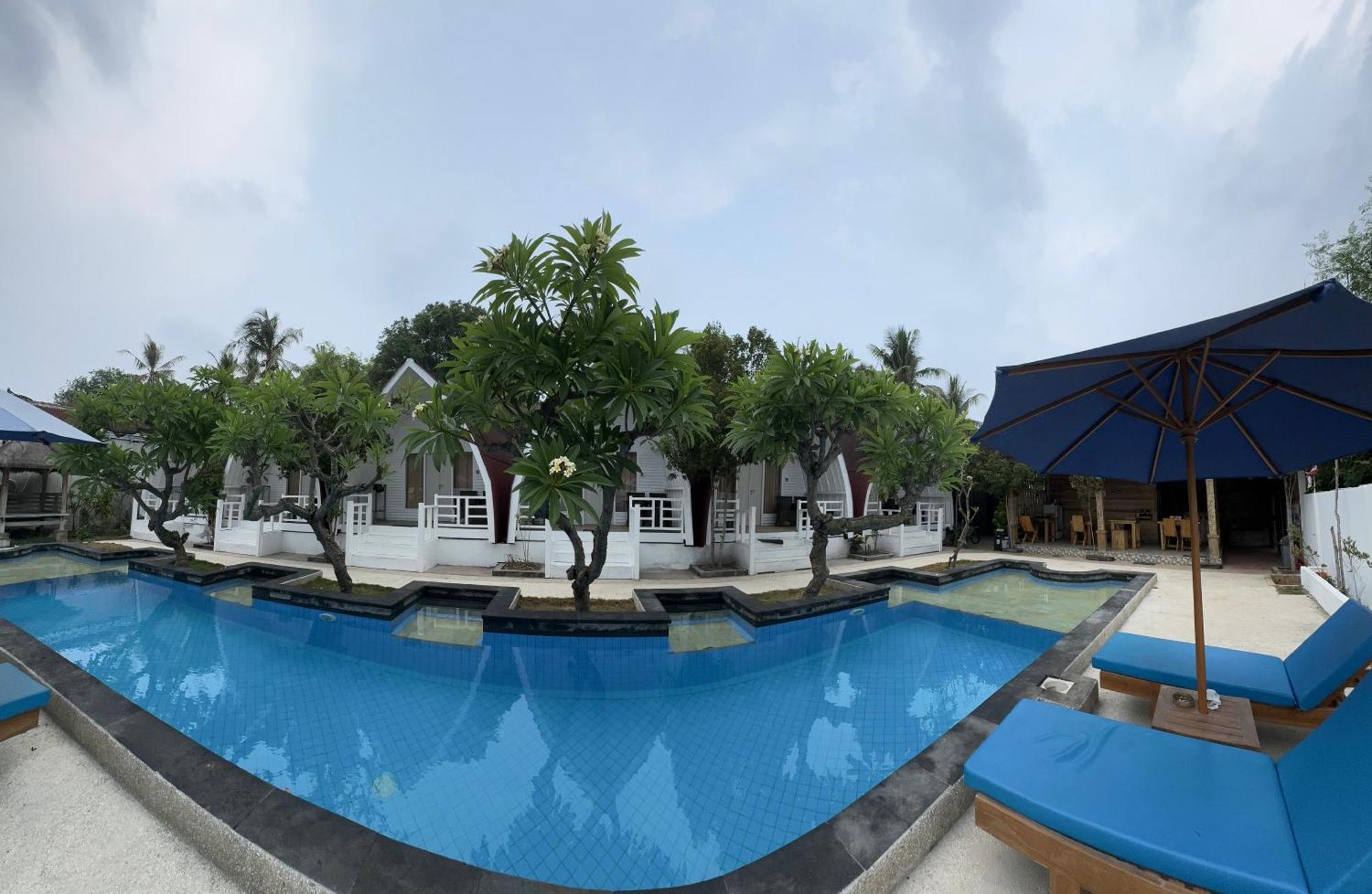 Gili Kulemba Bungalow Gili Trawangan Exteriör bild