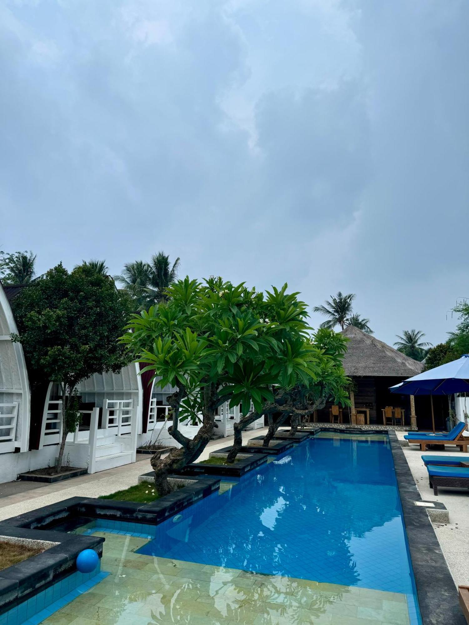 Gili Kulemba Bungalow Gili Trawangan Exteriör bild