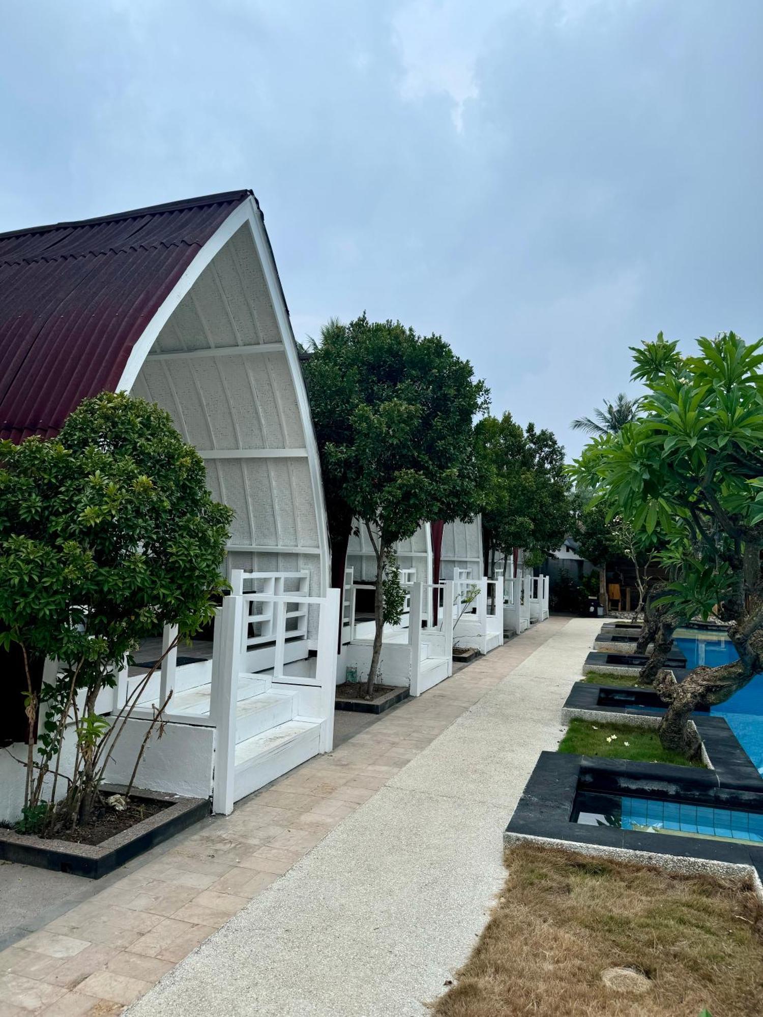 Gili Kulemba Bungalow Gili Trawangan Exteriör bild
