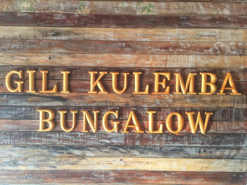 Gili Kulemba Bungalow Gili Trawangan Exteriör bild